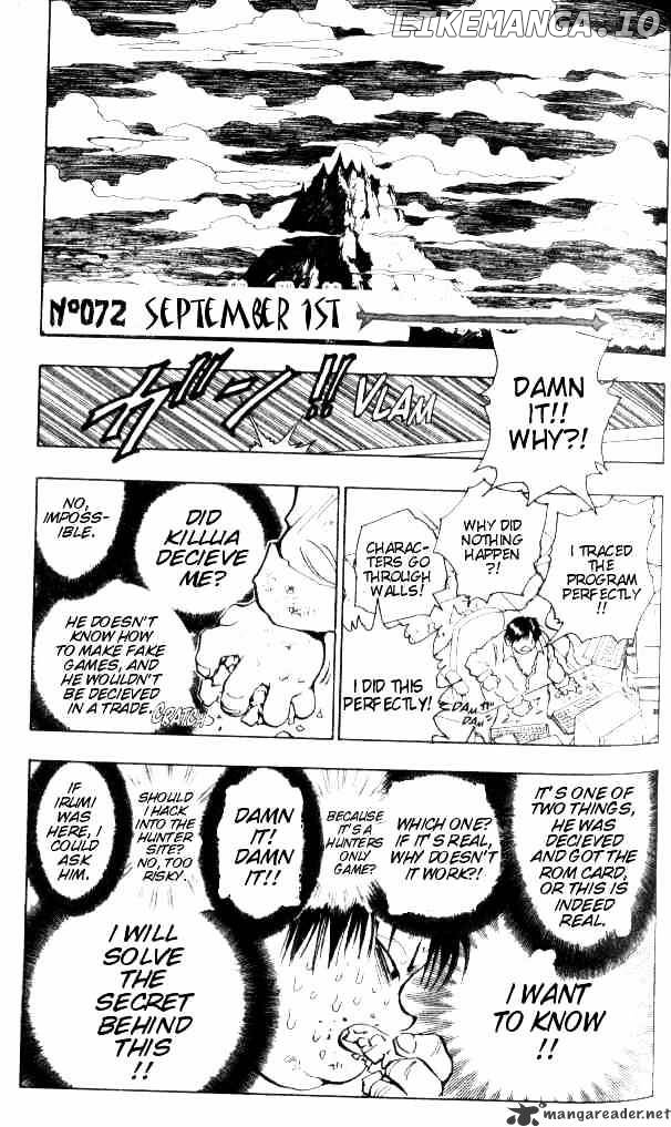 Hunter x Hunter, Chapter 72 image 02